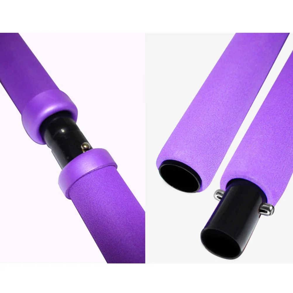 

Multi-Function Fitness Sports Pulling Rope Purple Yoga Stretch Rope for Home Training Arm Shoulder Abdomen Exercise