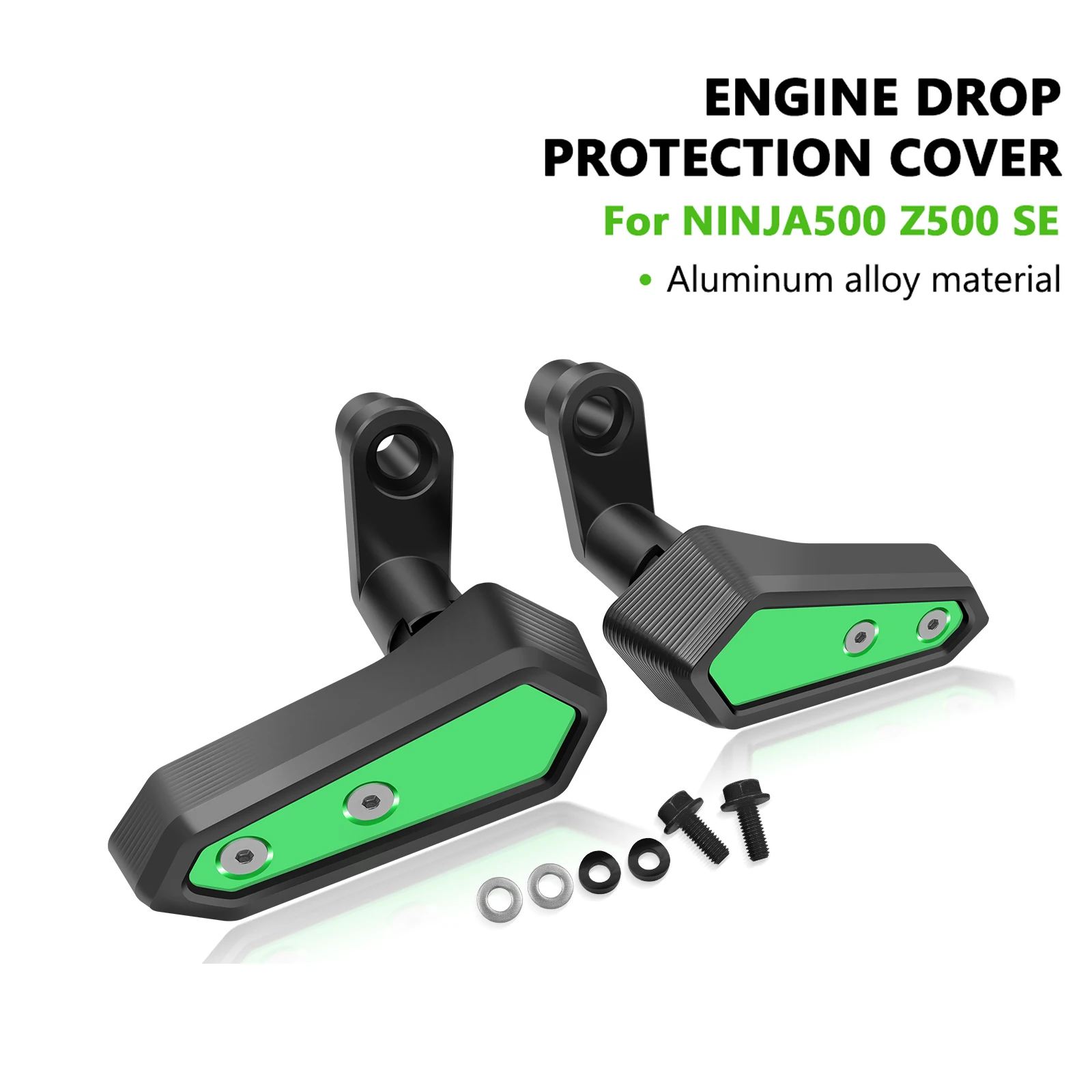 

Для Ninja500 Z500 SE 2024 ninja 500 2024 2025 мотоциклетный слайдер, рама, слайдер, защитная крышка двигателя, защита от падения