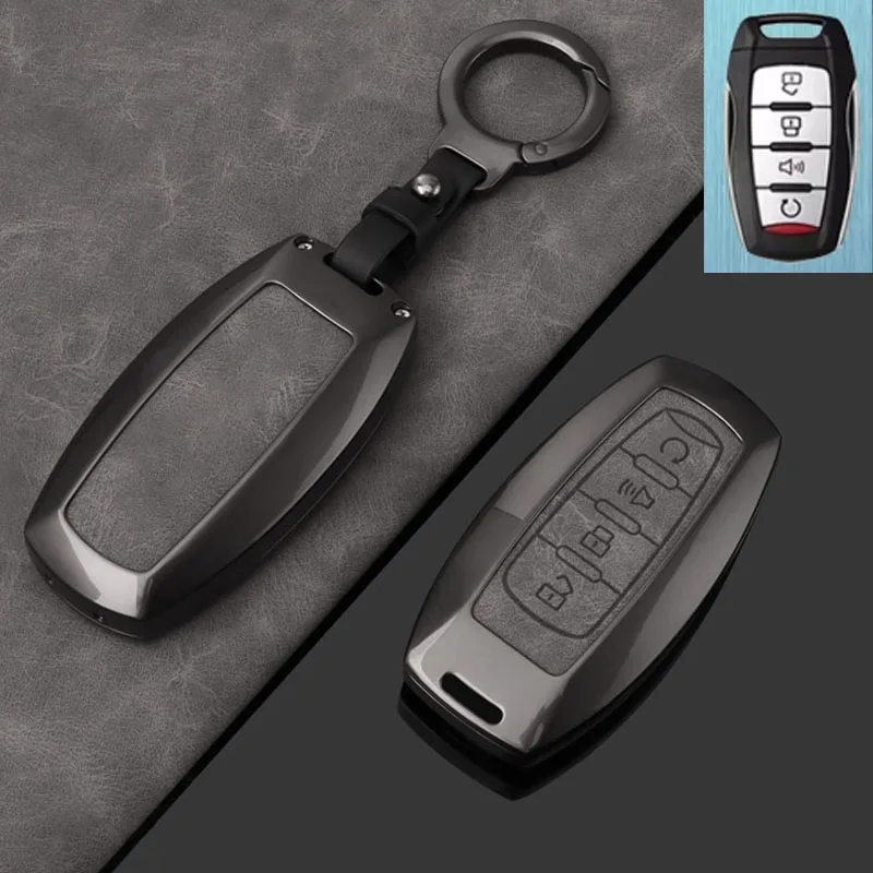 Car Key Bag For Great Wall Haval Hover Jolion H1 H4 H6 H7 H9 F5 F7 H2S GMW Coupe Dargo Car Key Case Cover Fob