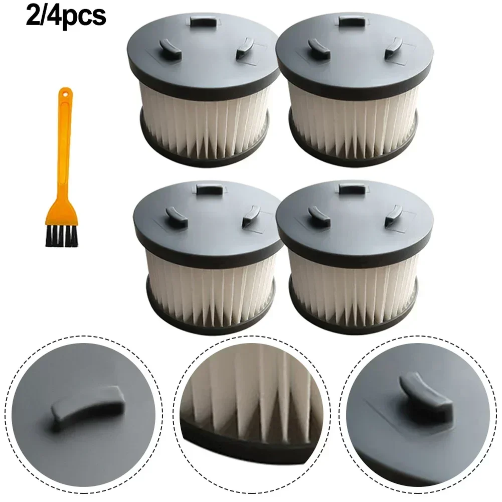 2/4pcs Filter With Cleaning Brush For-Jimmy H8/H8 Pro/H8 Flex Vacuum Cleaner Household Filter Washable Replacement Spare Parts