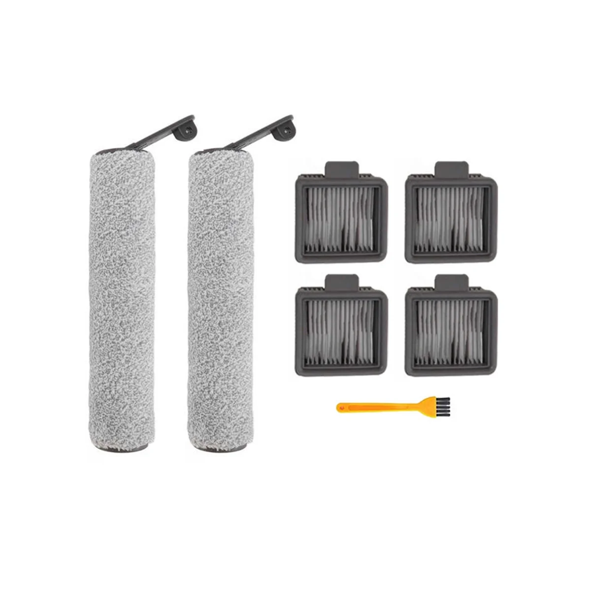 A09G-Роликовая щетка для H12/H12/H12S Max, сменный фильтр Hepa, аксессуары для пылесоса для влажной и сухой уборки, запасные части