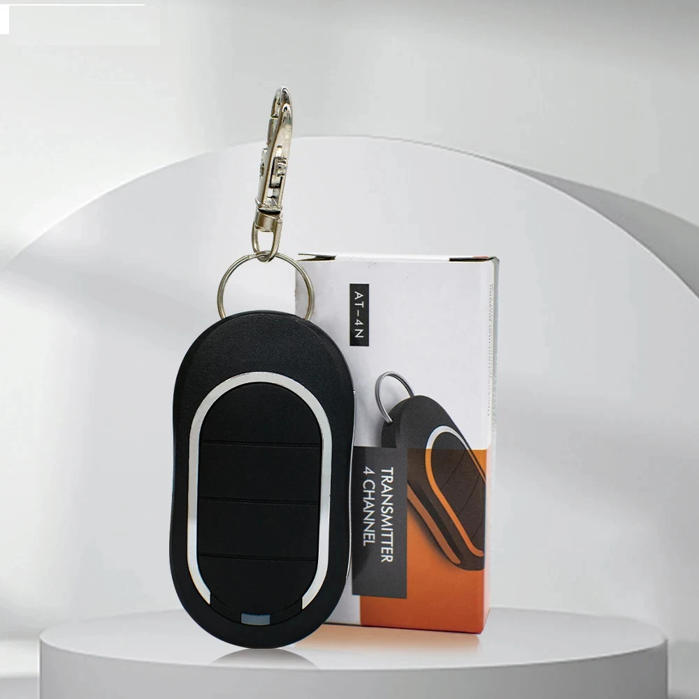 ホット販売 Alutech AT-4n リモコン 433.92MHz 4 ボタンガレージドア学習コードバリアオートメーションキーホルダー自動