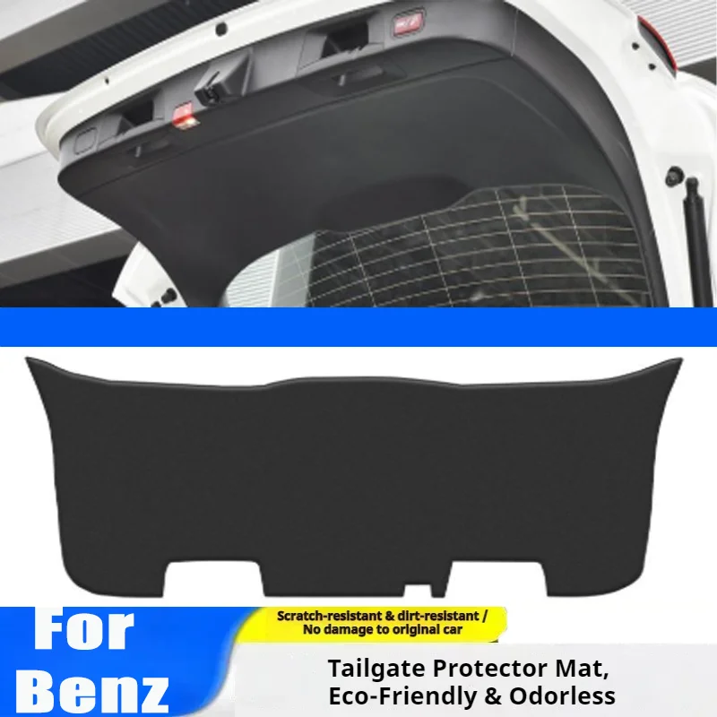 Trunk Pad For Benz GLA 2020-2022 Leather Car Trunk Protective Pad Decoration Protection Cover Scratch Resistant Dirtproof