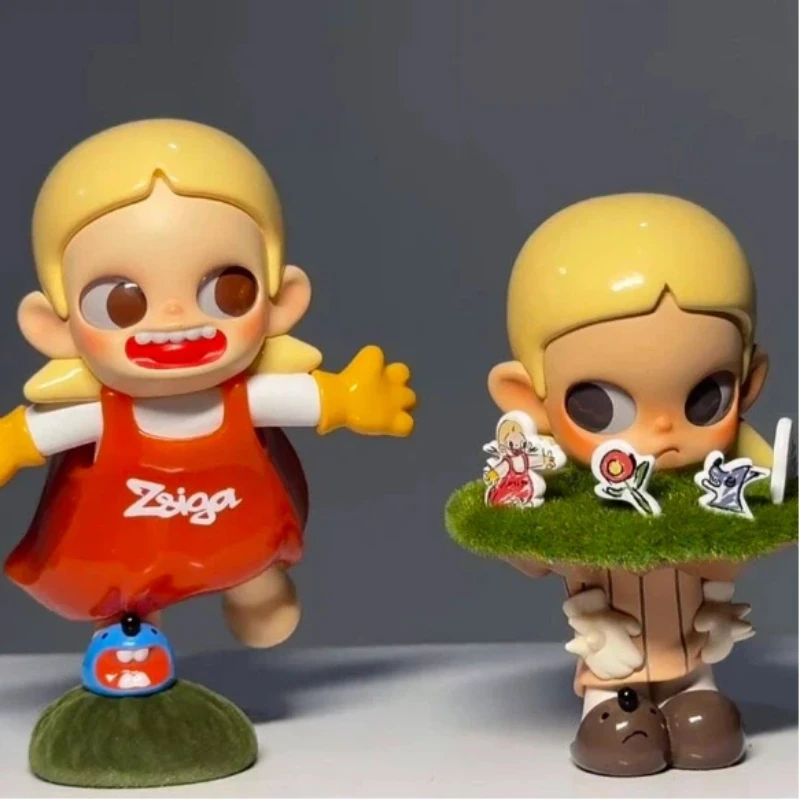 

Pop Mart Zsiga Borderline Drifter Series Blind Box - Cute Trendy Desktop Decoration Toy Gift for Birthday Mystery Box