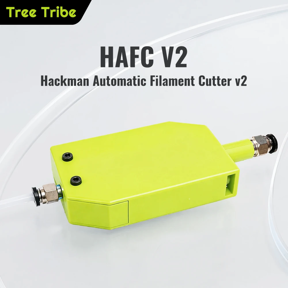 Cortador de Filamento Automático Tree Tribe HAFC V2 Hackman, Pieza de Repuesto Mejorada para Impresora 3D, Compatible con Voron, Bambu, Creality, Anycubic, Flashforge