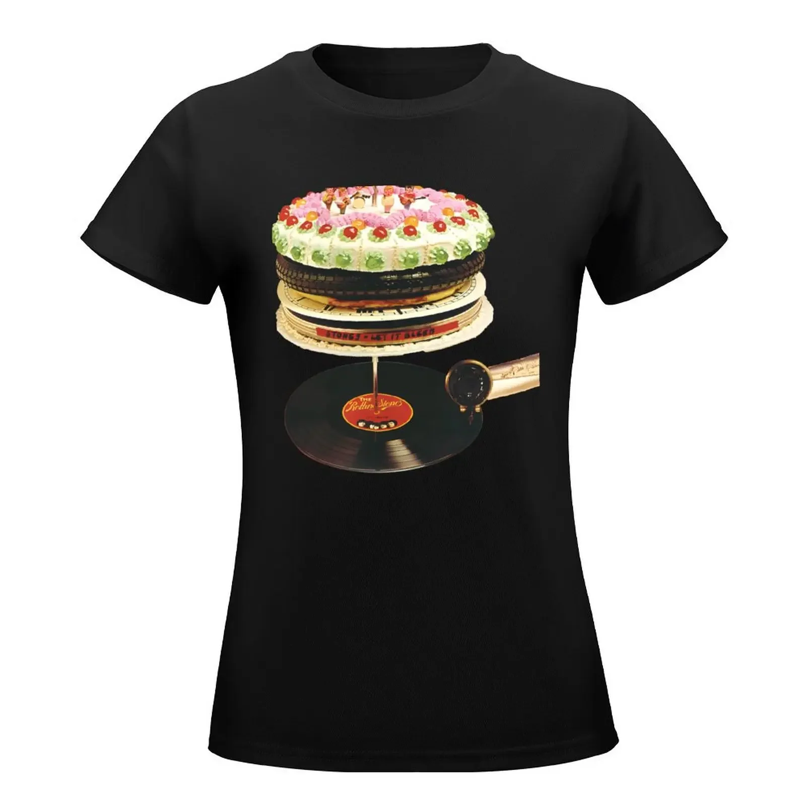 Let It Bleed T-Shirt female Blouse ariat shirts for Women