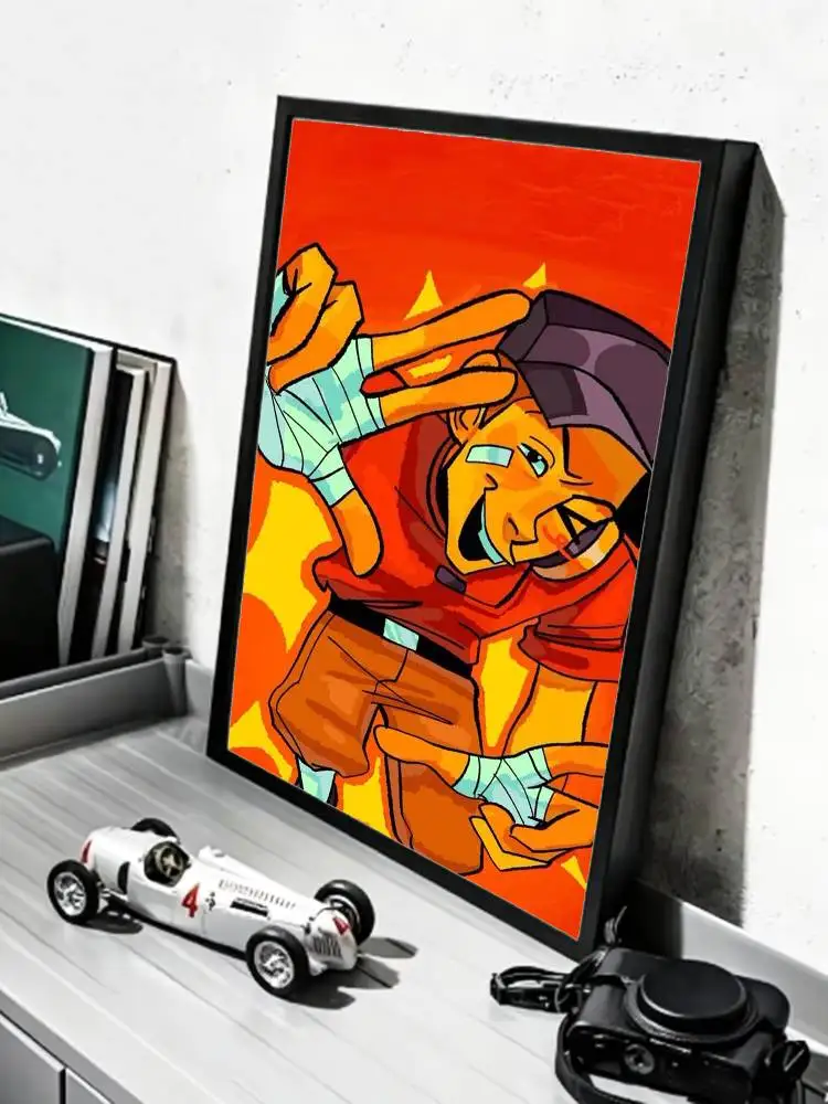 Scout Medic Team F-Fortress TF2 Poster HD Self Adhesive Waterproof Wall Art Ideal for Home Office Dorm Gift