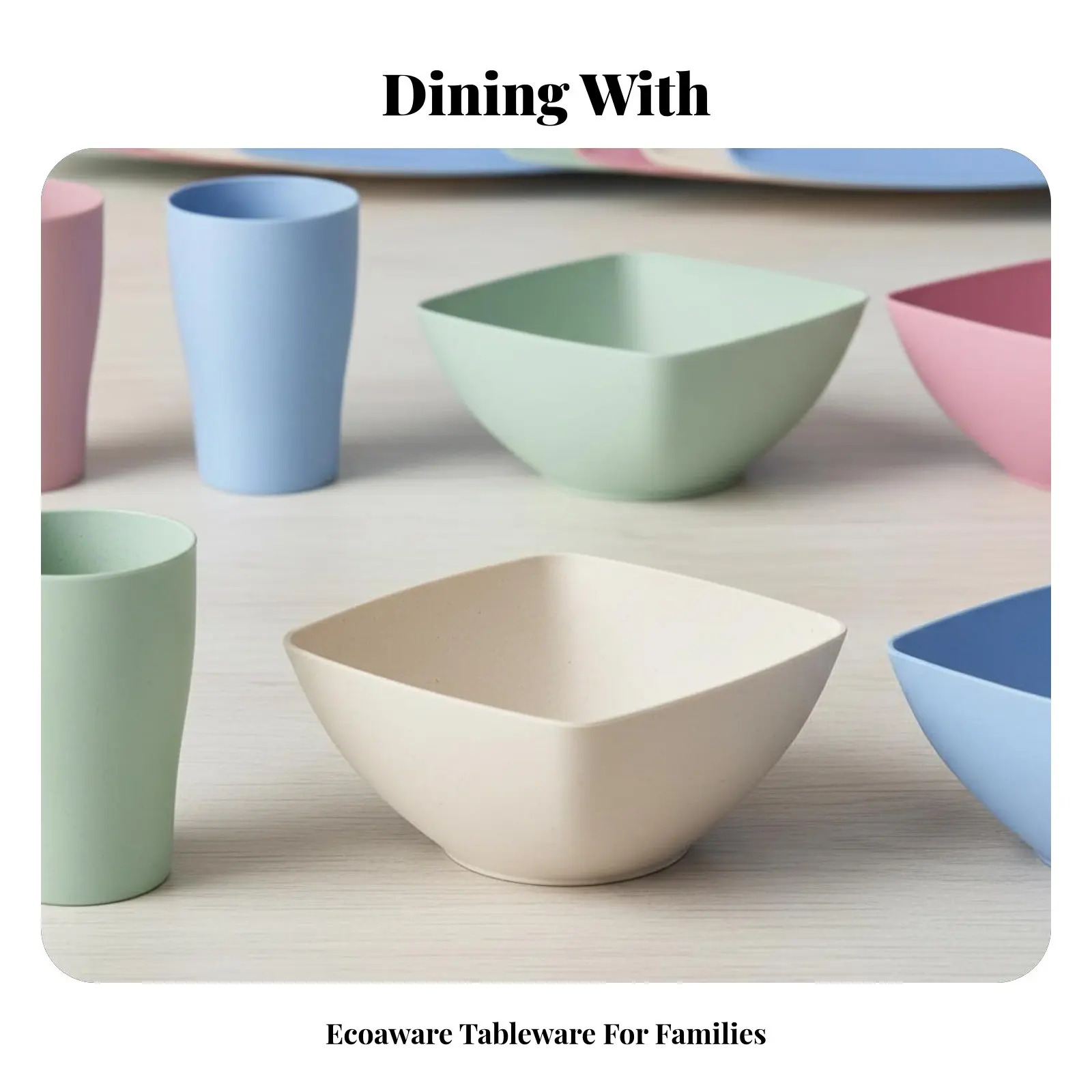 

Набор посуды: квадратная тарелка для стейка и салатница, минималистичный дизайн, подарок для взрослых