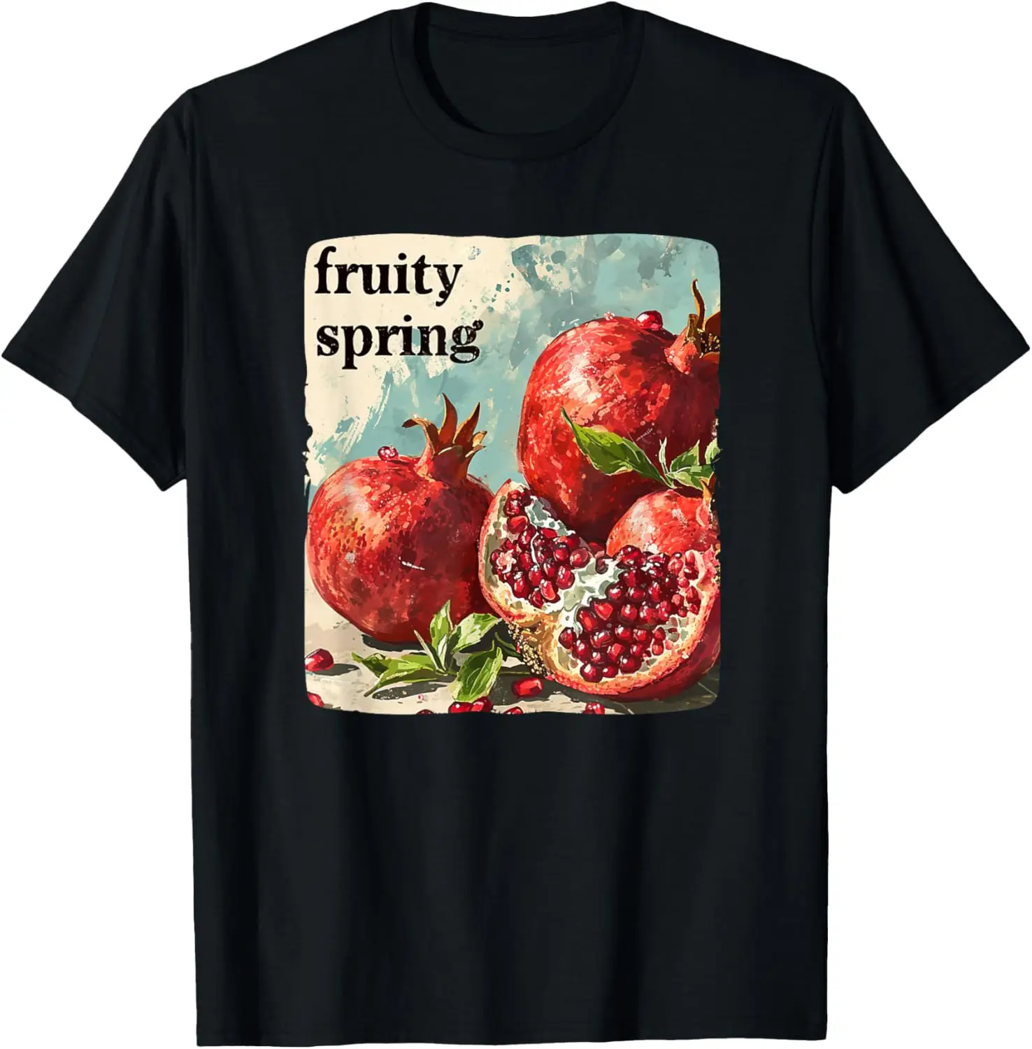 Cool colorful pomegranate outfit for celebration the Spring T-Shirt