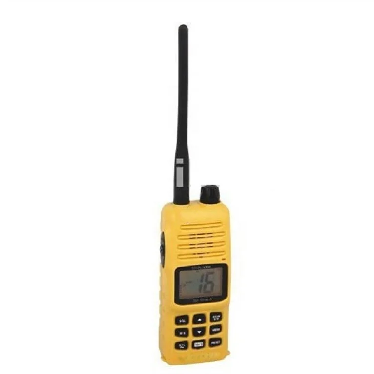 الاتصال الداخلي للإنقاذ في حالات الطوارئ CCS اتصال داخلي عالي الطاقة GMDSS VHF هاتف راديو محمول ثنائي الاتجاه