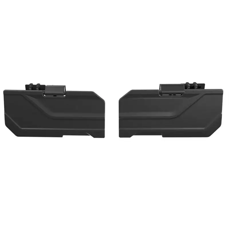 Superior-2890288 1Pair Black Front Sun Visors Shades For Polaris Ranger XP 1000 Ranger 1000 SP570 2018-2025