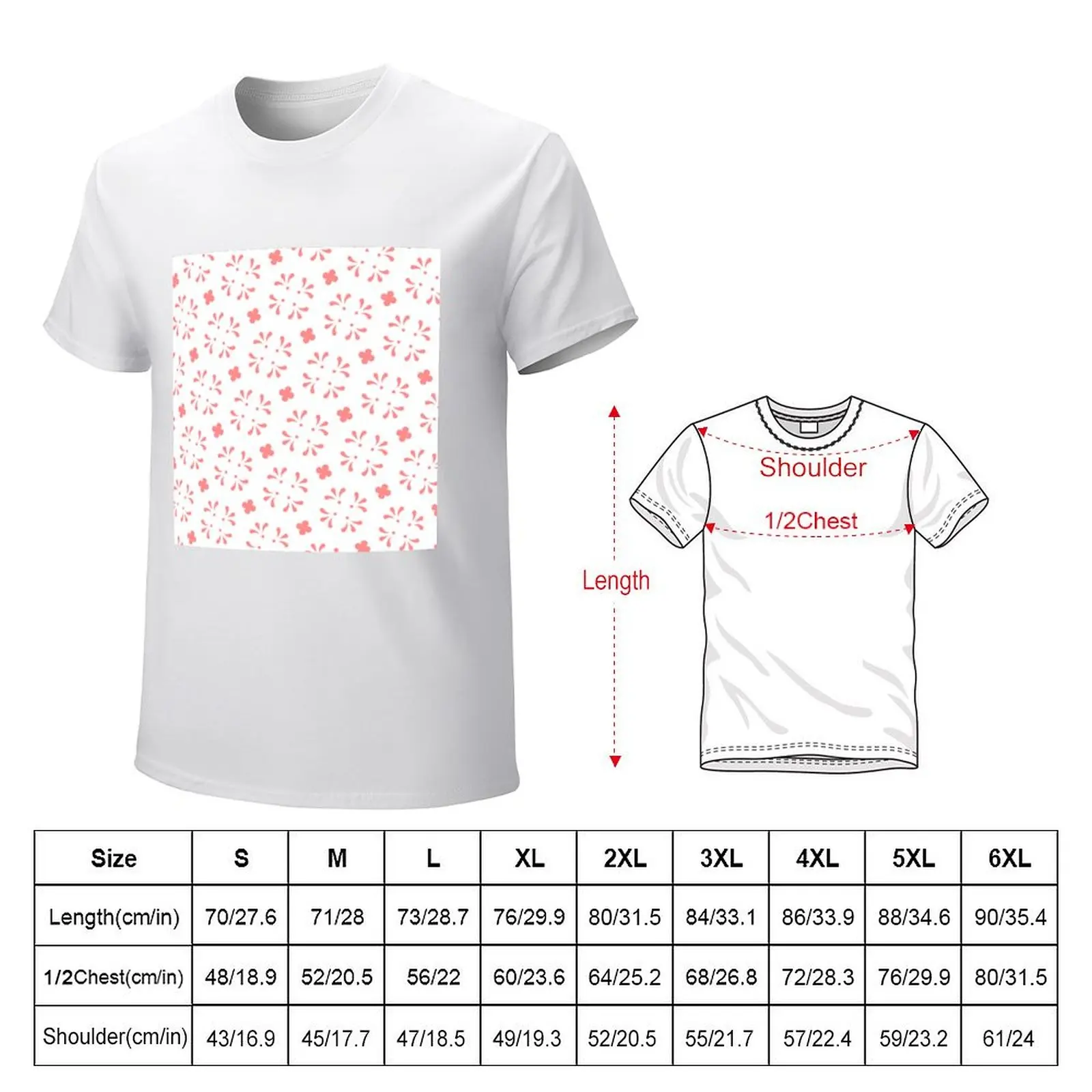 Summer Patterns, Pastel Aesthetic, Cute Patterns #8 T-shirt summer tops korean fashion t shirts for men