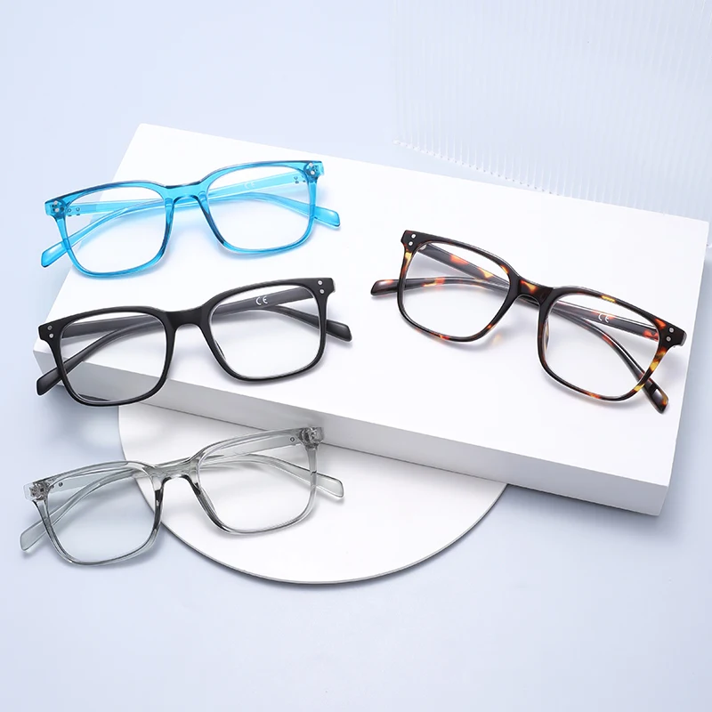5 قطع خمسة أزواج من نظارات القراءة الأنيقة والمريحة، مضادة للضوء الأزرق، مناسبة للرجال والنساء من جميع الأعمار #2