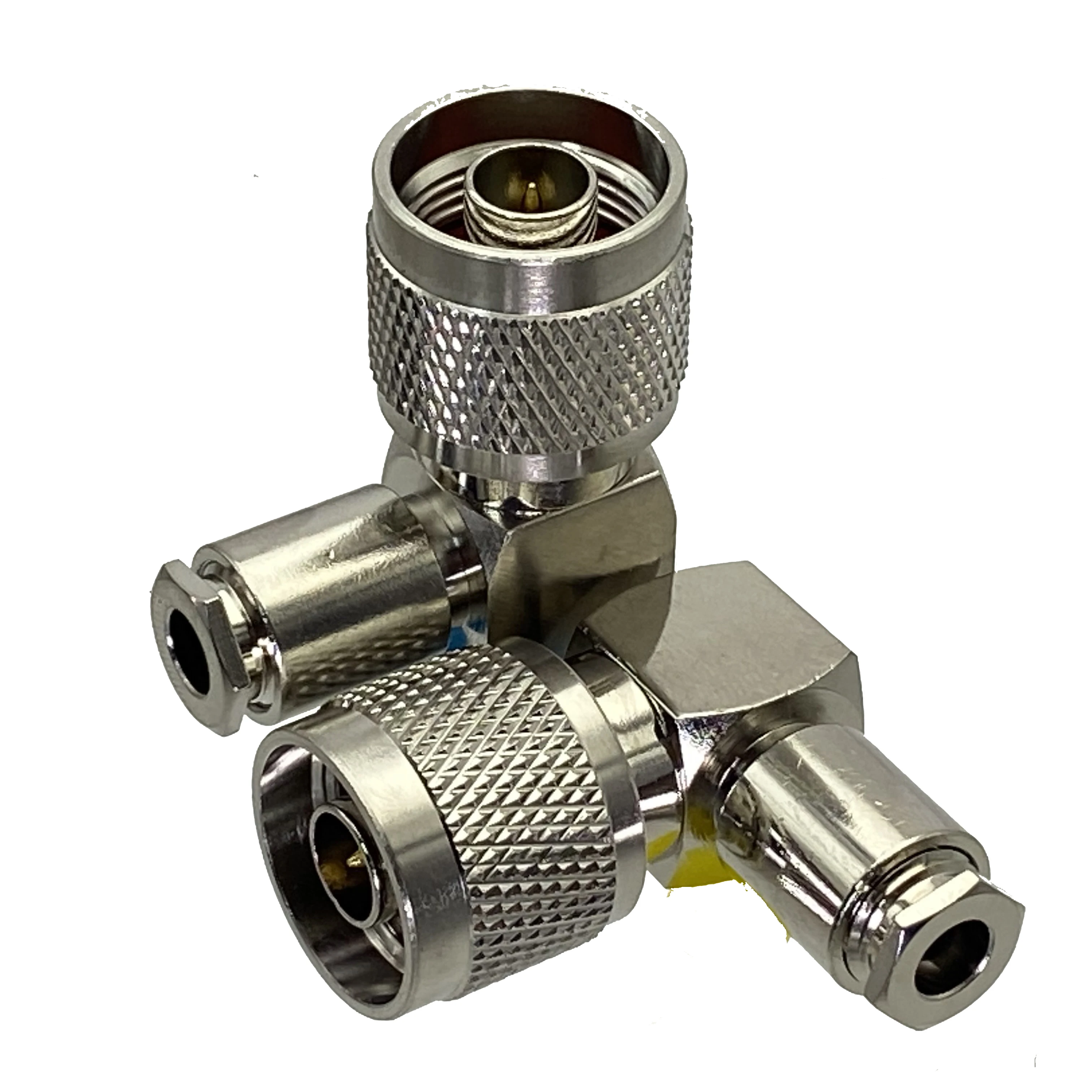 1 sztuk złącze N wtyk męski zacisk RG58 RG142 / RG8X / RG5 RG6 / RG8 prosty i prawy kąt Adapter RF koncentryczny końcówki przewodów — zdjęcie 6