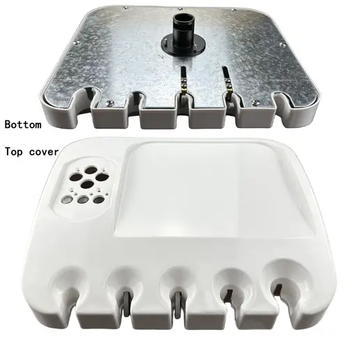 Imagen 2 del producto 1 Juego de caja de Control de oficial de jefe Dental, colgador de silla Dental, soporte asistente, estante colgante, cubierta, válvula inferior, cuerpo, laboratorio