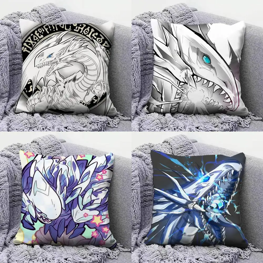 

blue eyes white dragon Yu-Gi-Oh! Hayami Lai Home Sofa Cushion Covers and Aecorative Custom Pillow Covers