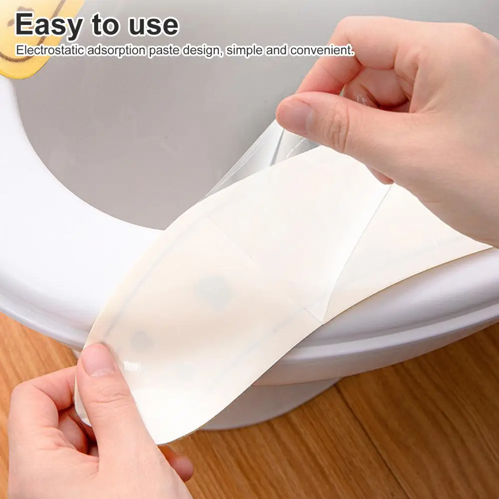 Fluffy Toilet Rug Decorative Toilet Pad Adhesive Cartoon Toilet Seat Cover Soft Washable Comfort Universal for Toilets