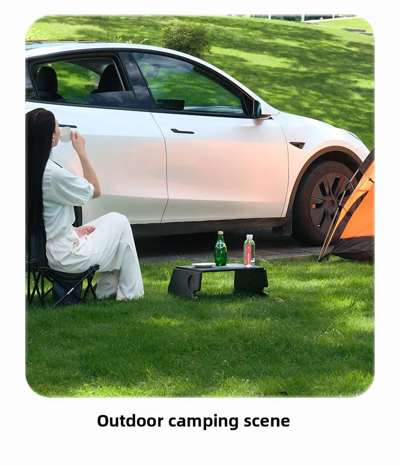 For Tesla Updated Model 3 Highland Y Juniper YL, Multifunctional Car Dining Tray, Portable Car Office Desk Board Interior Part