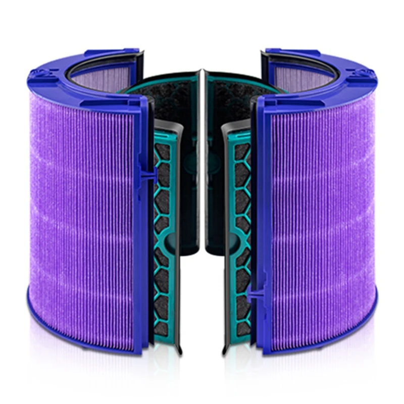 

Углеродный фильтр для Dyson TP/HP/DP04/05/07, ОЧИСТИТЕЛЬ Hepa Pure Cool, герметичный двухступенчатый фильтр 360 градусов, аксессуары для системы фильтрации