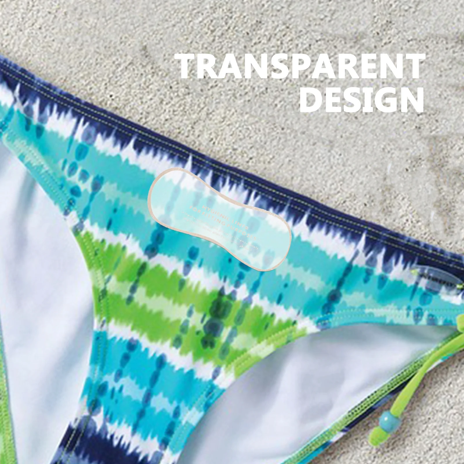 

50 шт. предупреждающие этикетки, прозрачные клейкие вкладыши, полоски для купальника, нижнего белья, защитные наклейки, примените для использования