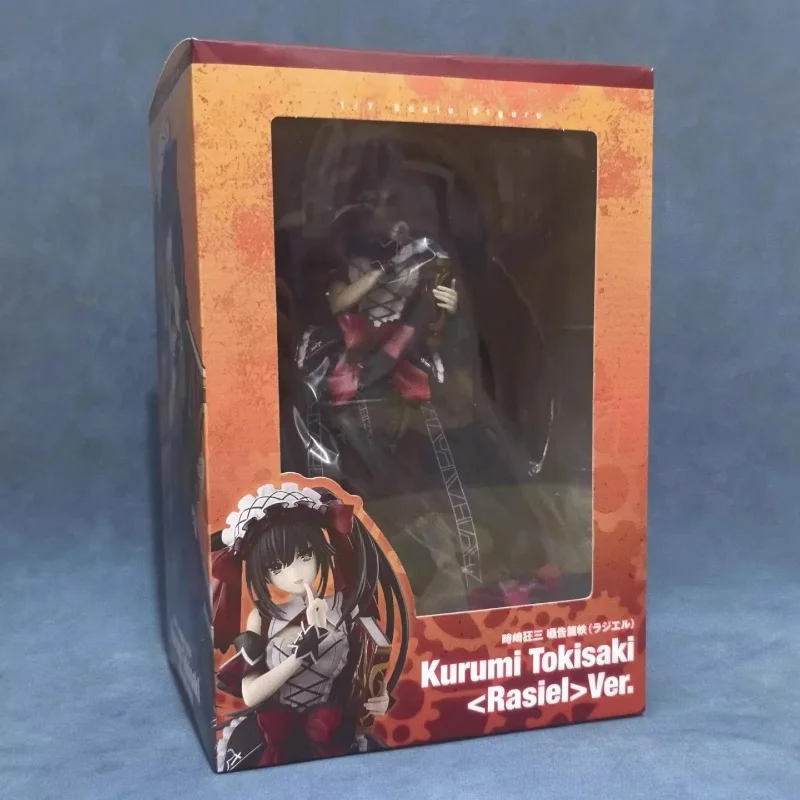 In Stock 26cm Pvc Date A Live Anime Figures Tokisaki Kurumi Figure Nightmare Kurumi Figurine Collection Desk Statue Toys Gifts