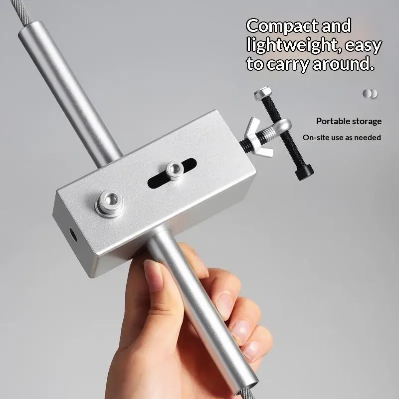 Battery Free Semi Automatic Wire Threader Portable Cable Pulling Tool Electrician Wire Puller For Conduit Wiring Construction
