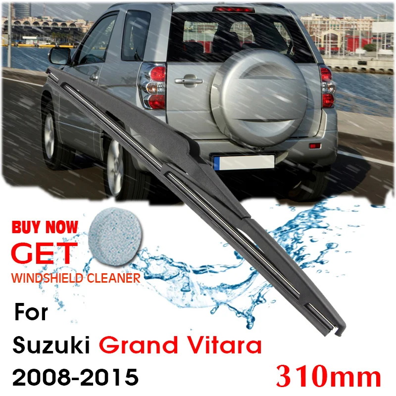 Car Wiper Blade Rear Back Window Windscreen Windshield Wipers For Suzuki Grand Vitara Hatchback 310mm 2008-2015 Auto Accessories