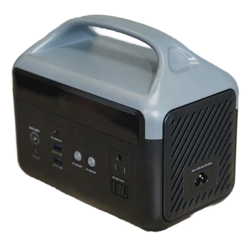300W solar outdoor camping portable power station household backup generator portable energy storage power supply