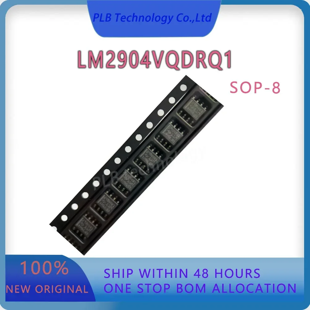 LM2904 Integrated Circuit LM2904VQDRQ1 New Original LM2904-Q1 Electronic 26V 700kHz Operational Amplifiers IC SOP8