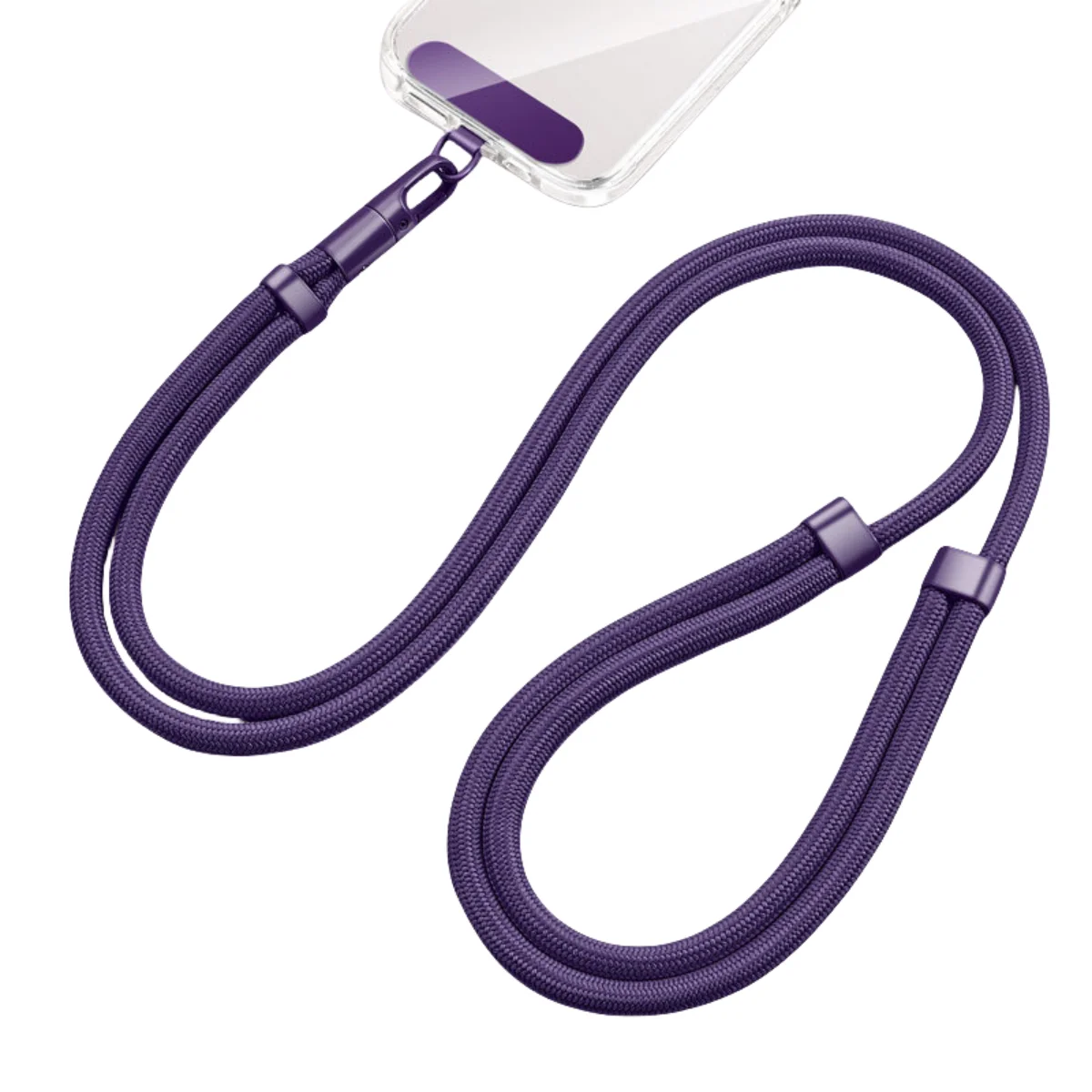 Universelles Telefon-Lanyard mit Clip, verbessert, Anti-Drop 360° ° Drehbarer, verstellbarer Hals-/Umhängegurt für alle Handyhüllen