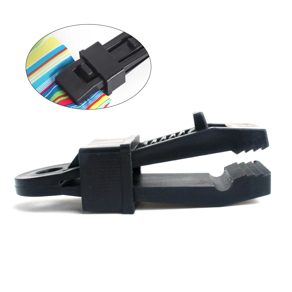 

12 pcs Tent Clips Heavy Duty Tarp Fastener Camping Awnings Plastic Clips Tent Snaps Clamps Tarpaulin Clamp Practical
