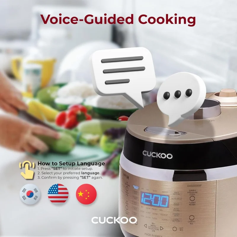 

(UUX)CRP-EHSS0309FG 3- (Uncooked) / 6-Cup (Cooked) Induction Heating Pressure Rice Cooker with Nonstick Inner Pot, 16 Menu UQ