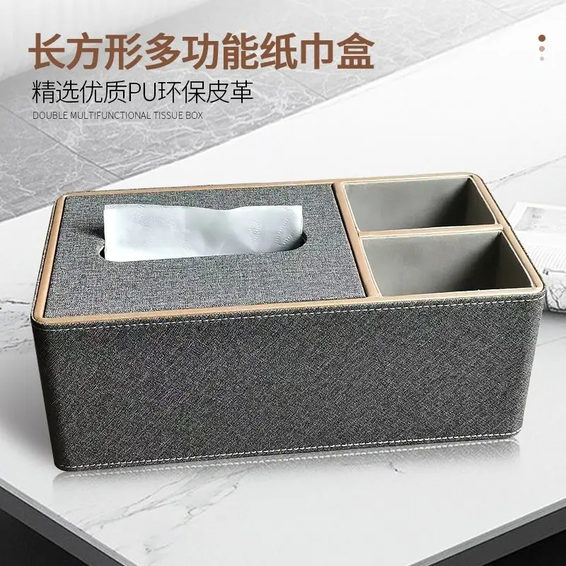 Paper Towel Remote Control Storage Box Multifunctional Living Room, Dining Room, Minimalist Desktop Decoration, Paper Drawer Box