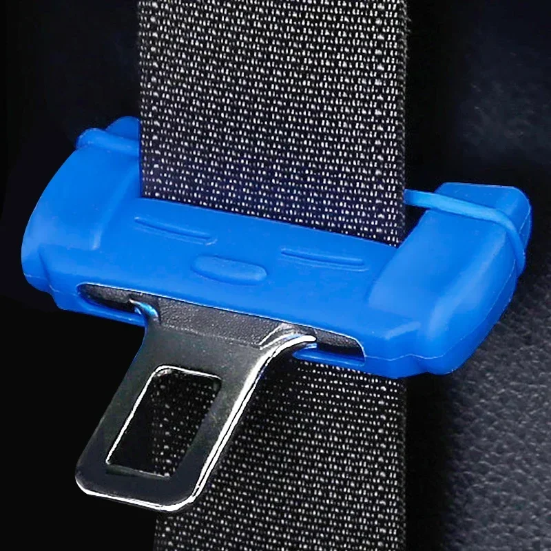 Car Safety Belt Buckle Silicon Decoration Protector Anti-Scratch Seat Clip For BMW X1 X3 X4 X5 X6 1 2 3 4 5 7 Series Accessories