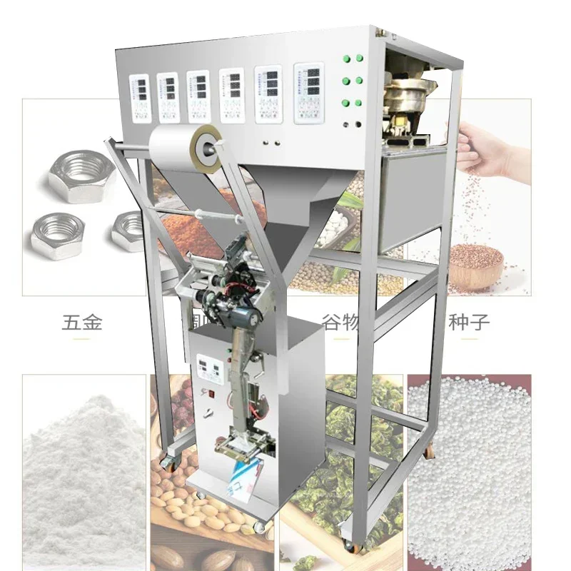 Grain Desiccant Desiccant Powder Powder Packing Machine Bag Tea Filling Filling Machine Three Side Sealing Packaging Machine