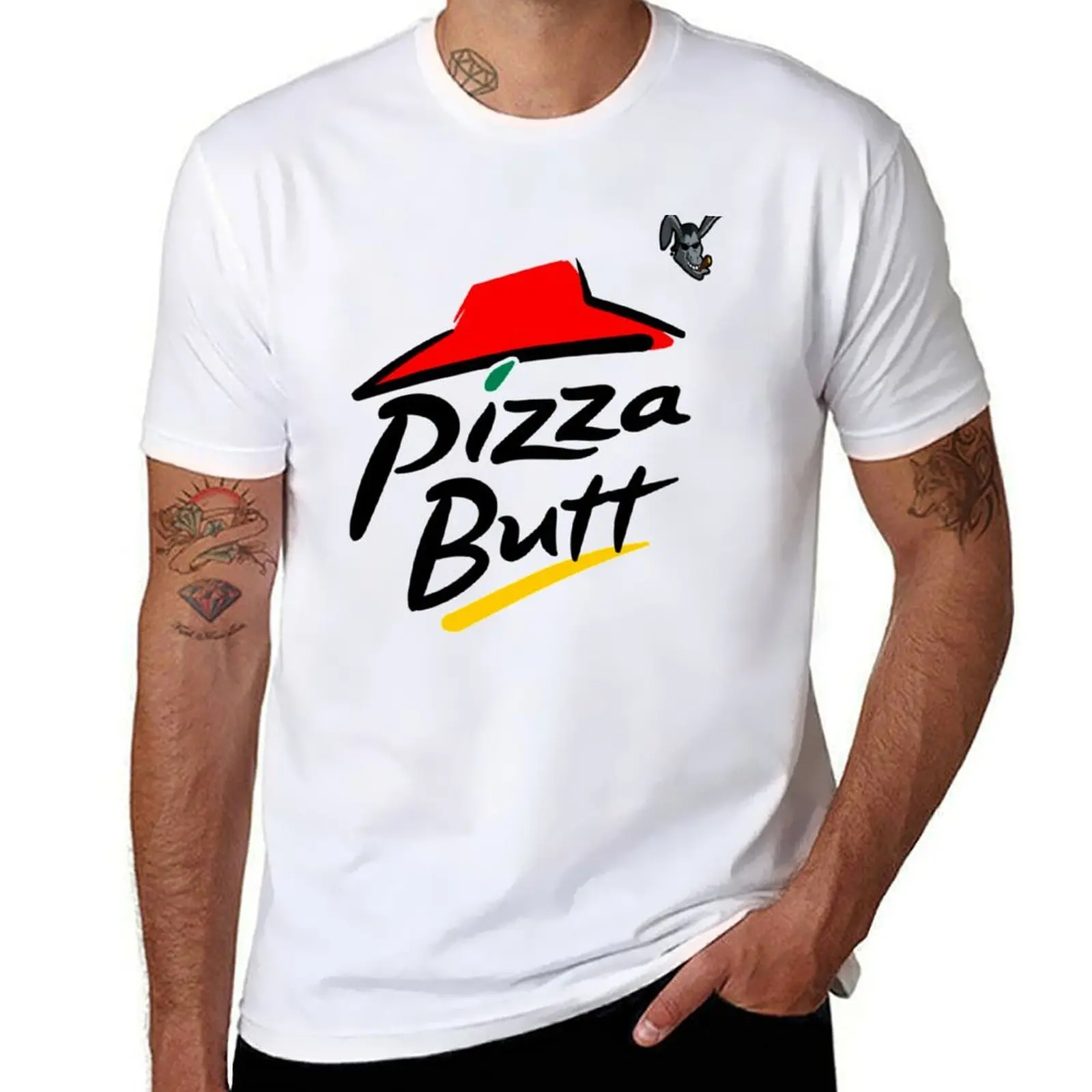 

Pizza Butt Dunkey T-Shirt printed t shirts for man t shirt for man T-Shirt