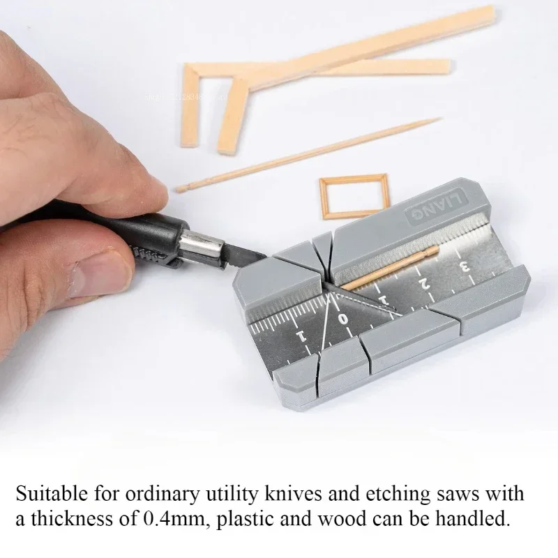 LIANG 0220a Multi-angle Bevel Angle Cutting Fixator Handmade DIY Plastic Wood Model Leather Cutting Artware Manufacture Tools