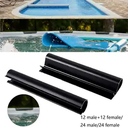 24pcs Pool Clips Black Securing Clips Pool Windbreak Clips Pool Cover Cover