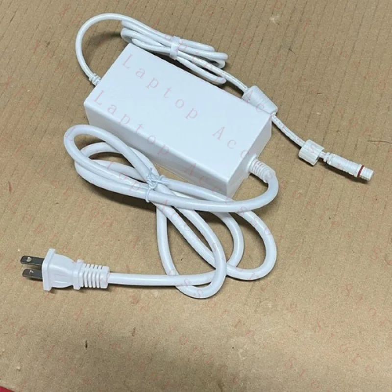 F  3pin US White Power Supply Adapter Charger for Govee RGBIC Model #   H705A.
