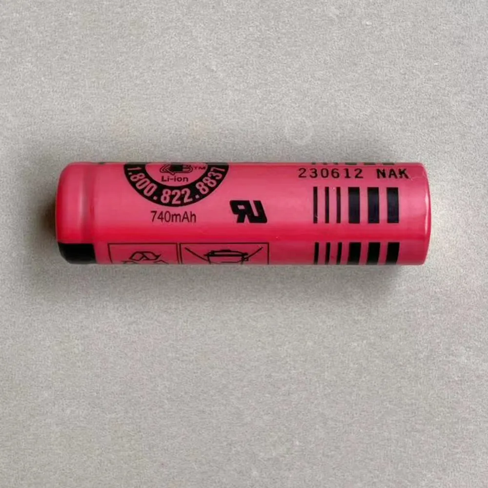 UR14500AC 3.7V 740mAh Flat Head Lithium Rechargeable Battery For Braun Shaver S5 S6 S7 S51 53B 73S 4200 5762 3766 Toothbrush