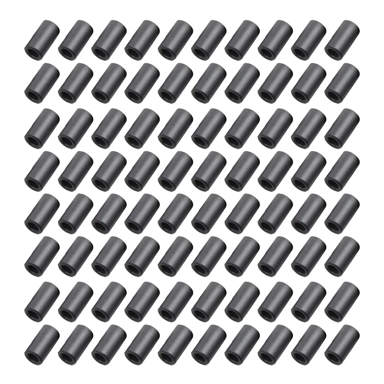100PCS Ferrite Core Ring Filter 5mm ID 9mm OD 15mm Height for Transformer and Inductor Noise Suppression Applications