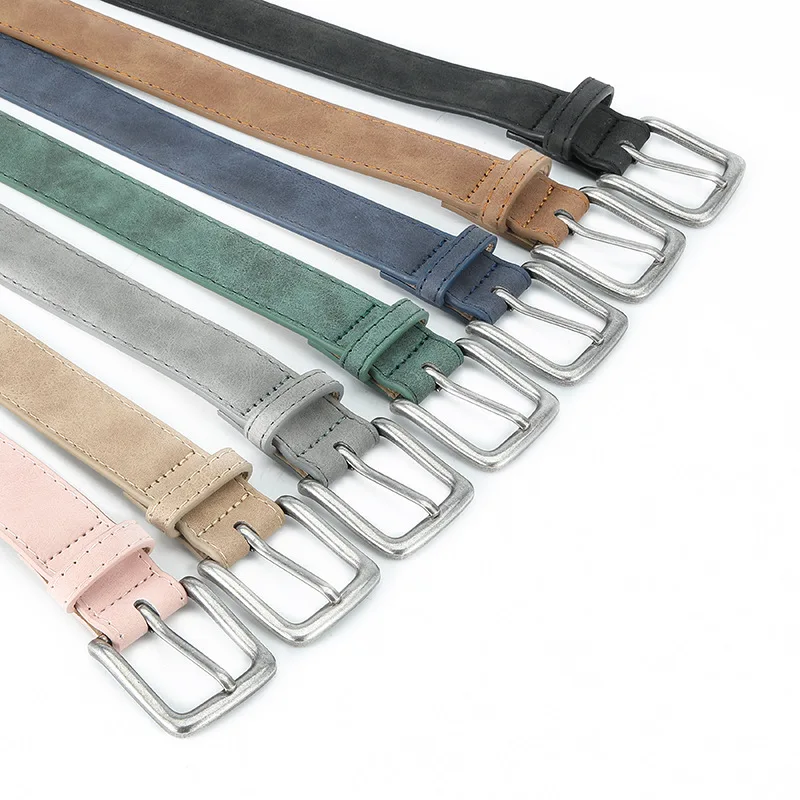 Ceinture en PU Givrée Bergame d'Iillac pour Femme, Fouet Senior, Vêtements Décoratifs Assortis, Nouvelle Collection