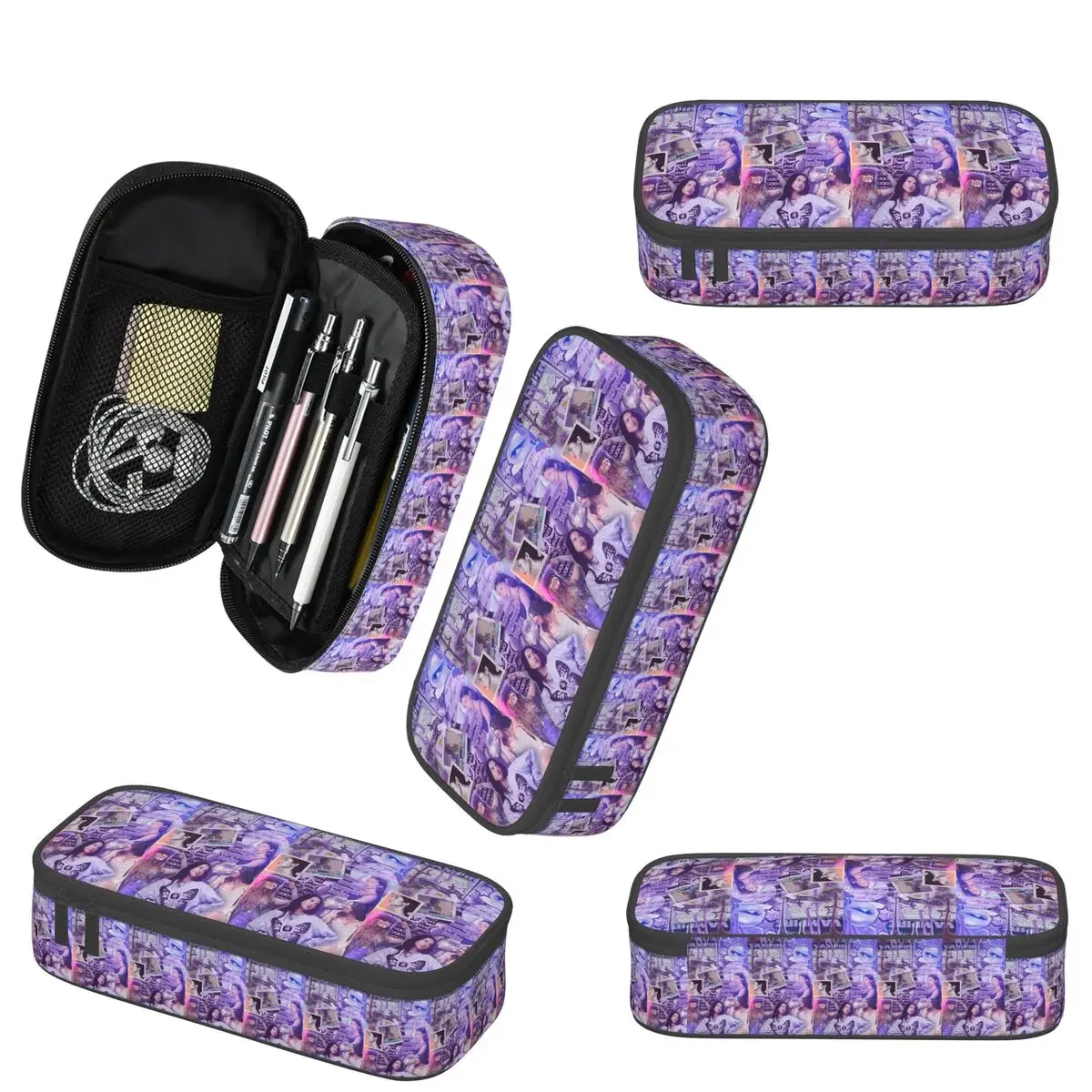 Olivia Vampire Rodrigos Sour Pencil Case for Studen Gifts Pen Box Pencil Bag Stationery Supplies Pen Holder Bag