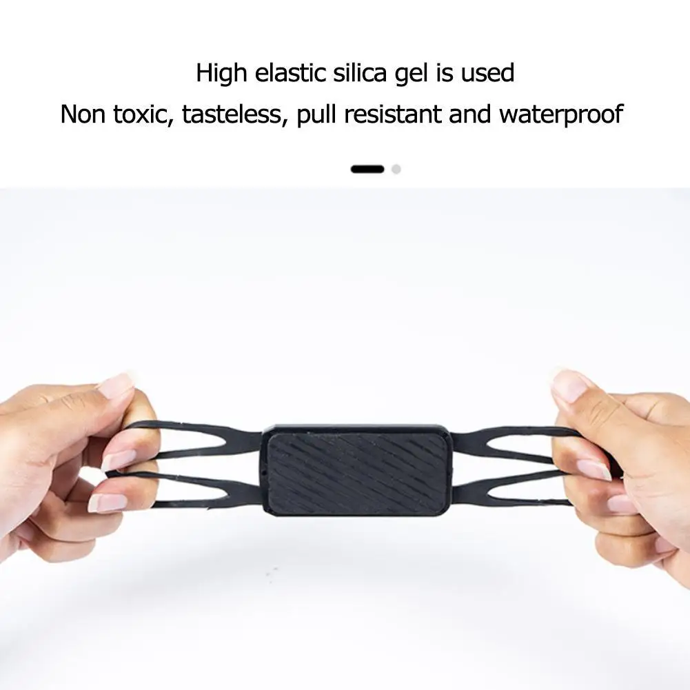 Universal Fahrrad Telefon Halter Fahrrad Mobile Halter Halterung Silikon Halter Motorrad Stoßfest Für Sram Garmin Blackbird SRAM – Detail 8
