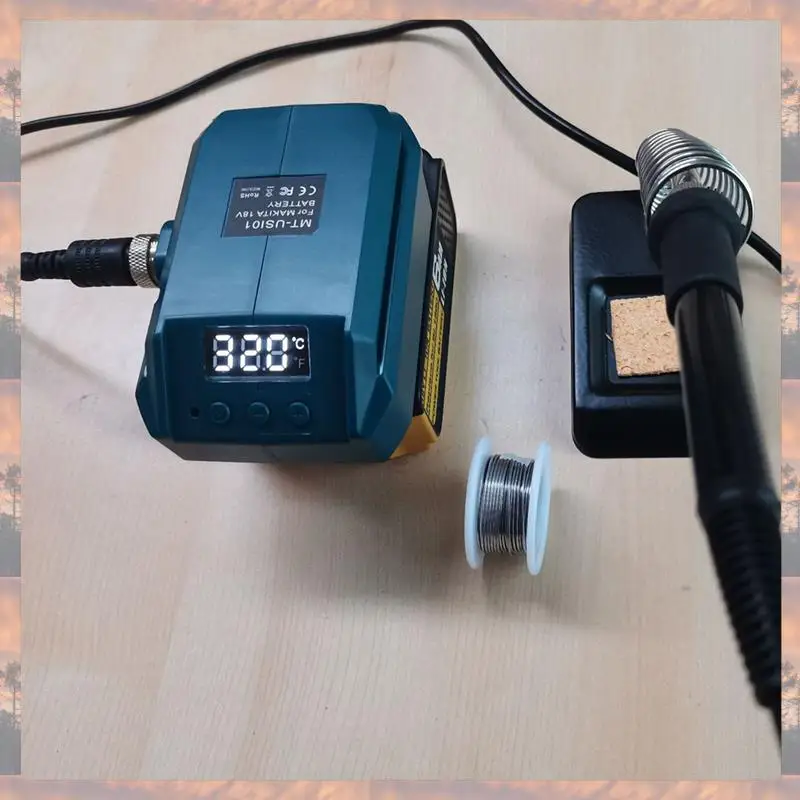 

2025 Trend 60W 480°C Portable Cordless Electric Soldering Iron Multifunction Electric Welding Machine For 18V Battery Dur