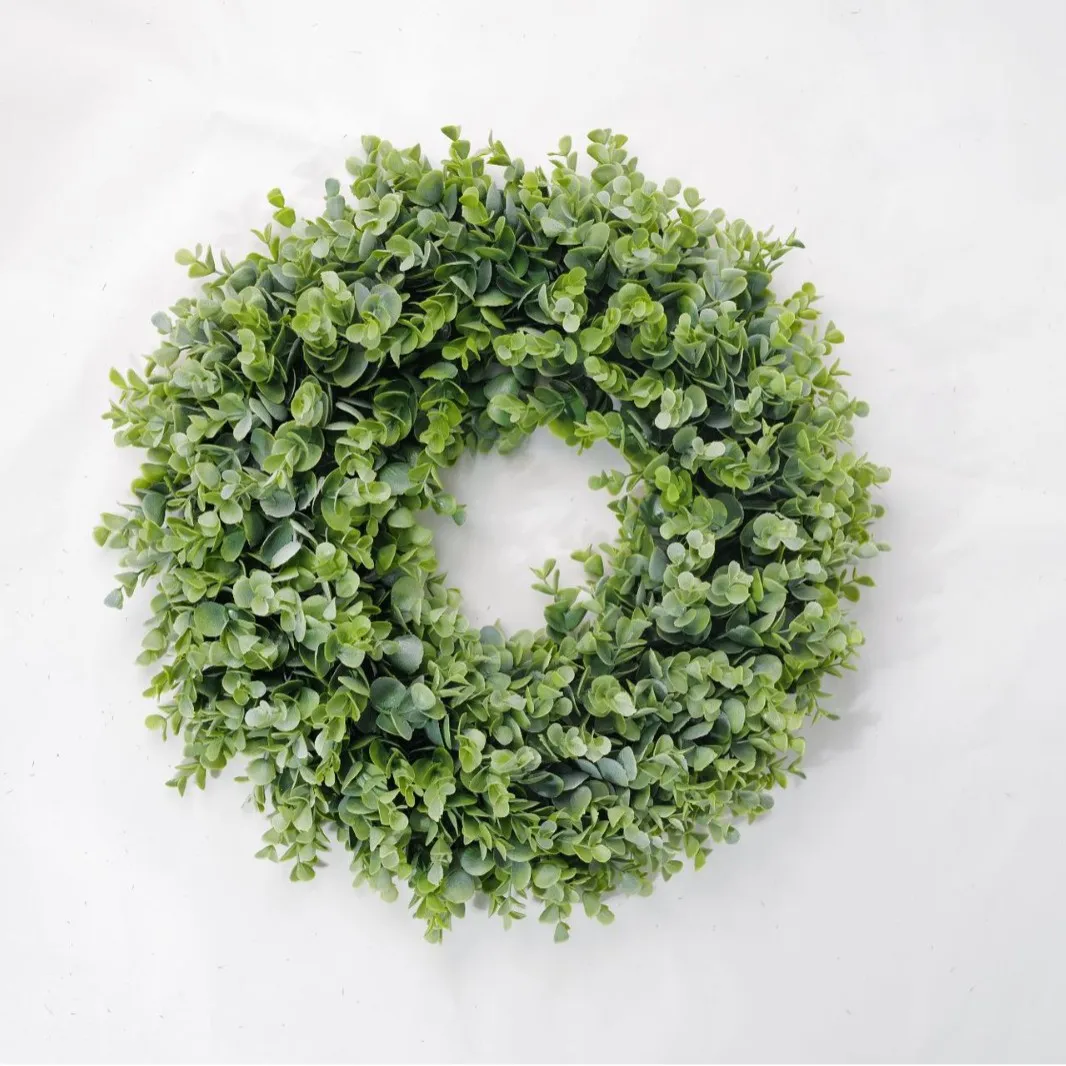 

37cm/14.6in eucalyptus artificial garland, holiday season hanging decoration wedding/garden/photography props