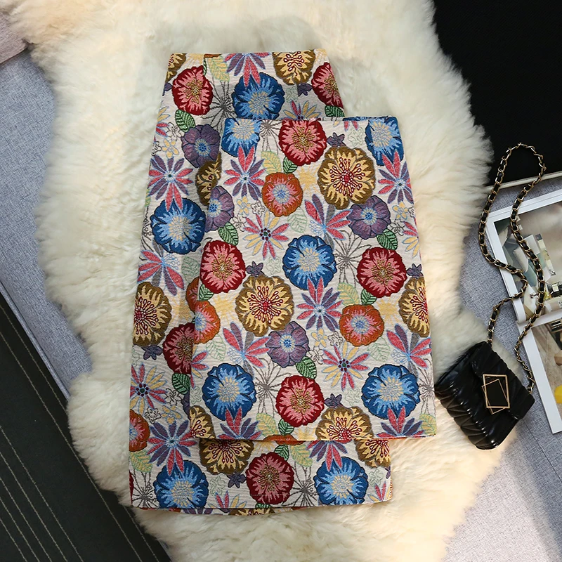 

geometric high waist mini skirts women anti glare A-line skirts girls skirts