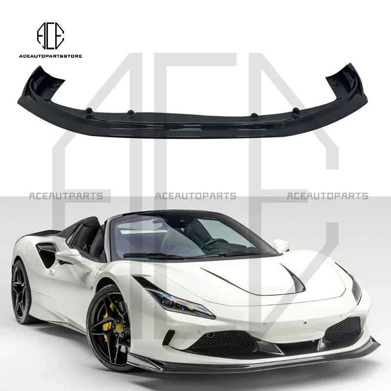 

Новый продукт, комплект кузова из сухого углеродного волокна с передней губой для Ferrari F8 Spider, чтобы изменить V-стиль