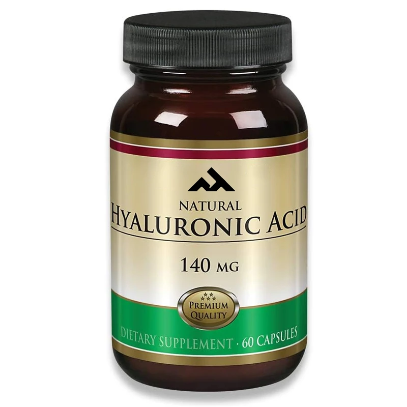 

Lifetime Natural Hyaluronic Acid | Supports Skin and Joint Health | Moisturizes Skin and Lubricates Joints | 140mg, 60 Capsules
