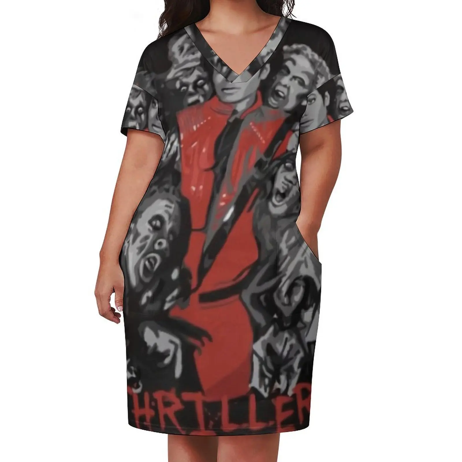 Thriller Jackson Loose Pocket Dress clothing women summer 2025 women dress